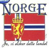Plaatje van T-shirt met volkslied Noorwegen
