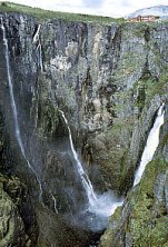 Foto van waterval Vøringfossen in Noorwegen