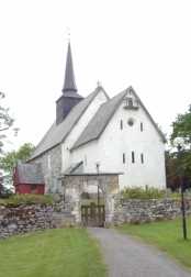 Foto van Tingvoll Kirke in Noorwegen