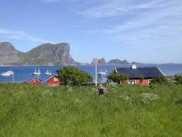 Foto van Værøy Lofoten in Noorwegen