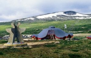 Foto van Polarsirkelsenteret in Noorwegen