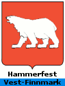 Plaatje van gemeentewapen Hammerfest