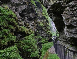 Bordalsgjelet-canyon in Voss in Noorwegen