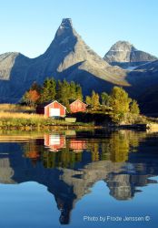 Foto van Stetind gudenes ambolt in Noorwegen