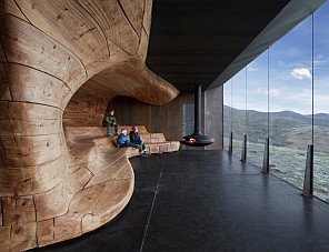 Foto van Snøhetta Viewpoint in Noorwegen