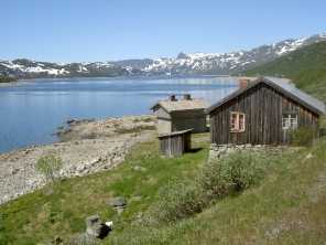 Foto van Aurlandsdal in Noorwegen