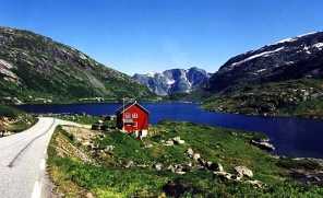Foto van Gaularfjellet in Noorwegen